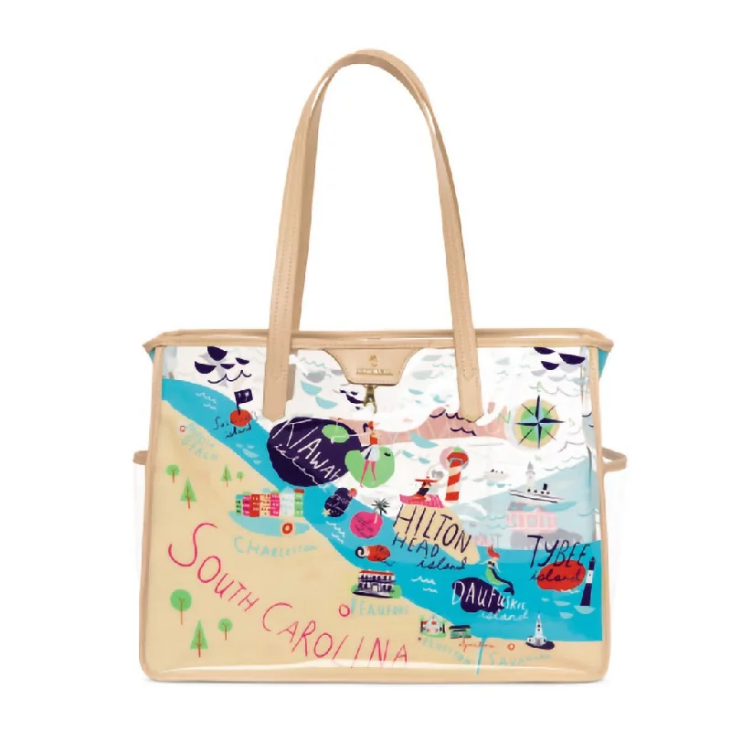 Spartina 449 : Sea Islands Clear Beach Tote (W)