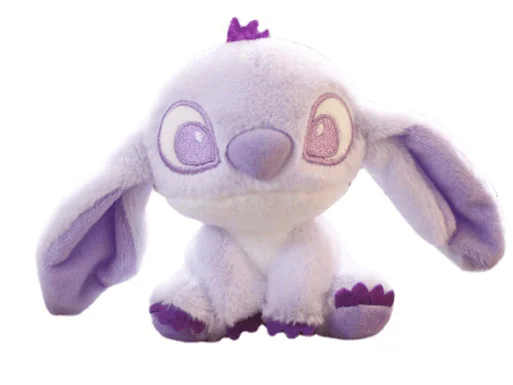 Disney Sitting Stitch Purple 5in