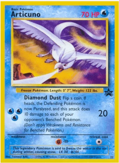 Articuno - WoTC Promo #22/53