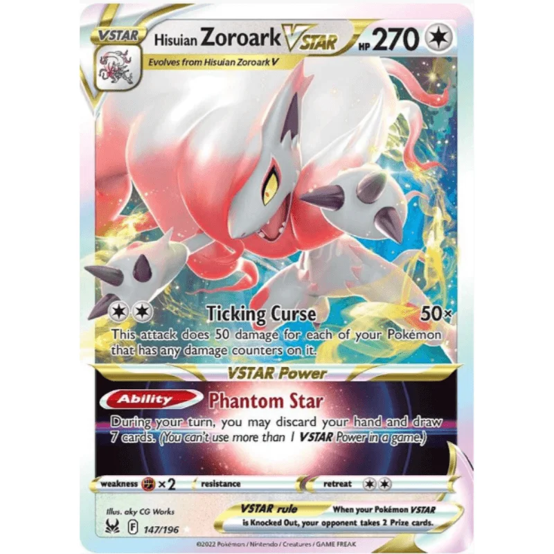 Hisuian Zoroark VSTAR - Lost Origin #147/196