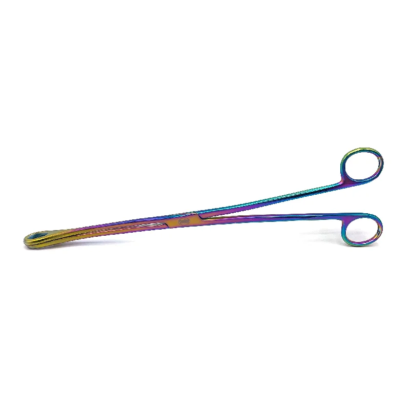 Red Line Science Sponge Hemostat 12″ Straight Non-Locking Oval Jaw