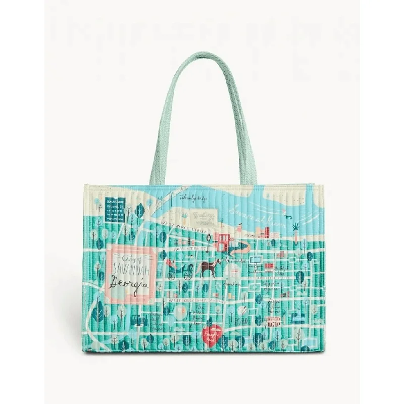 Spartina 449 : Historic Savannah Quilted Market Tote (W)