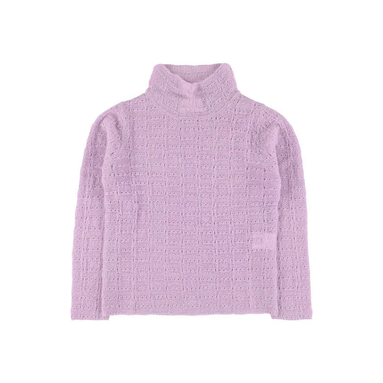 Morley Lilac Knitted Turtleneck