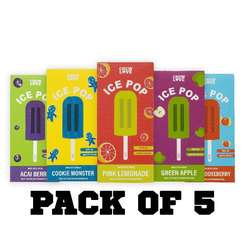 CDC ICE POP SOCKS - PACK OF 5