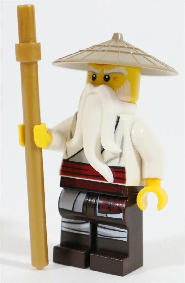 Custom Lego Compatible Ninjago Sensei Master Wu Minifig