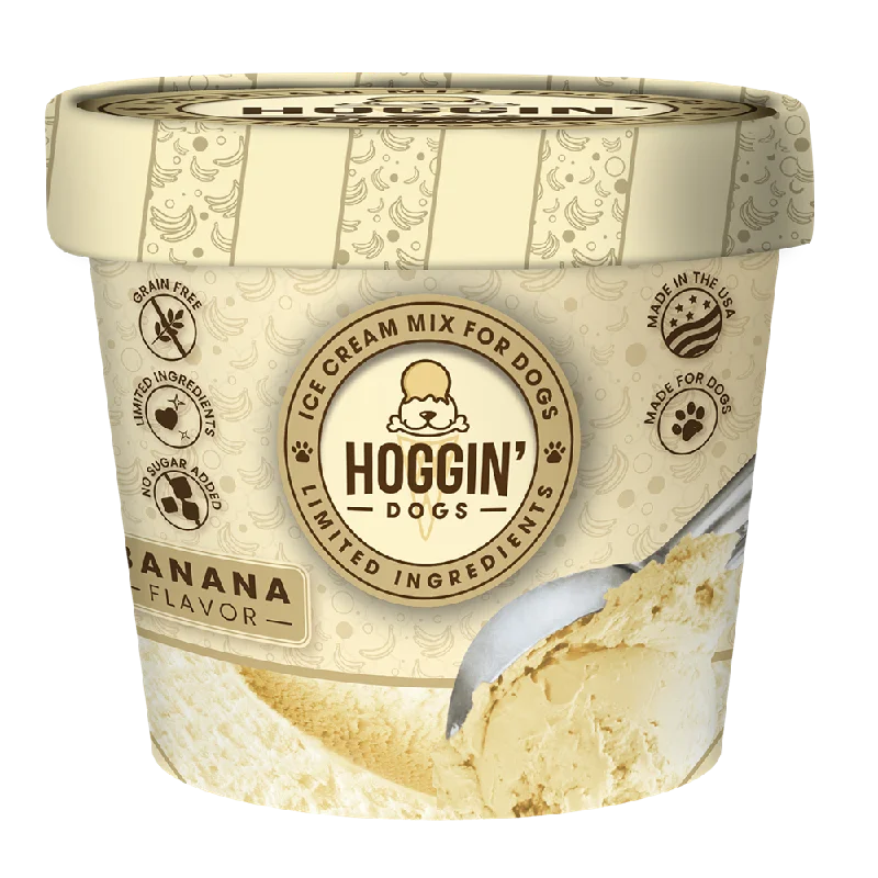 Puppy Cake Hoggin' Dogs Ice Cream Mix - Banana