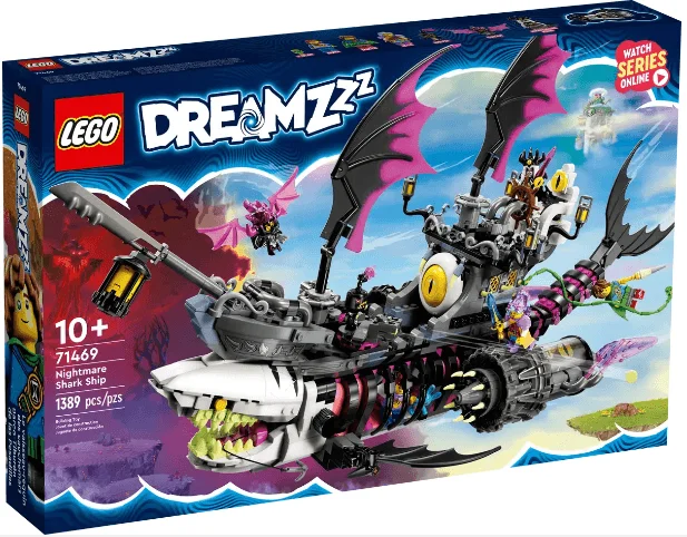 Lego Dreamzzz Nightmare Shark Ship 71469