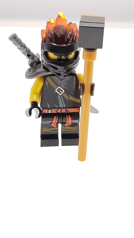 Custom Lego Compatible Ninjago Cole Minifig