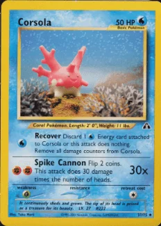 Corsola - Neo Discovery #37/75