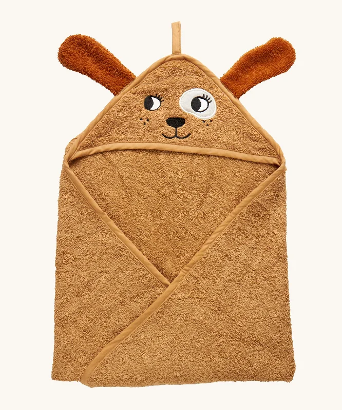 Roommate Kids Organic Hooded Towel - Dog