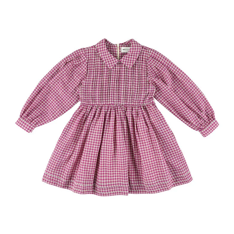 Morley Lilac Axiot Chest Pleated Dress