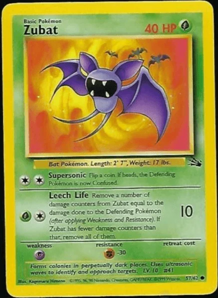 Zubat - Fossil #57/62