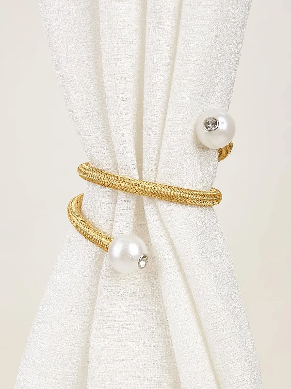 Pearl & Diamond Decor Window Curtain Tieback