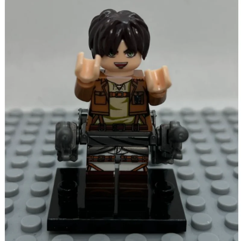 Custom Lego Compatible Eren Jaeger Minifig