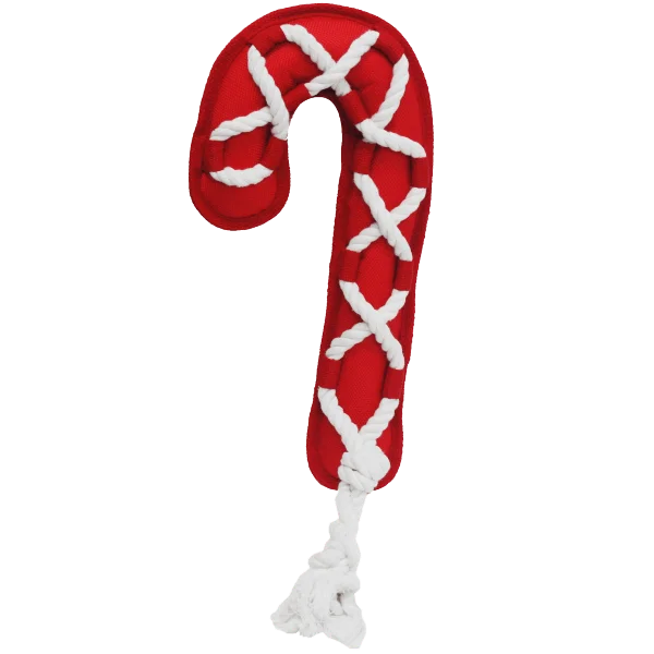 Multipet Holiday Ropes Candy Cane