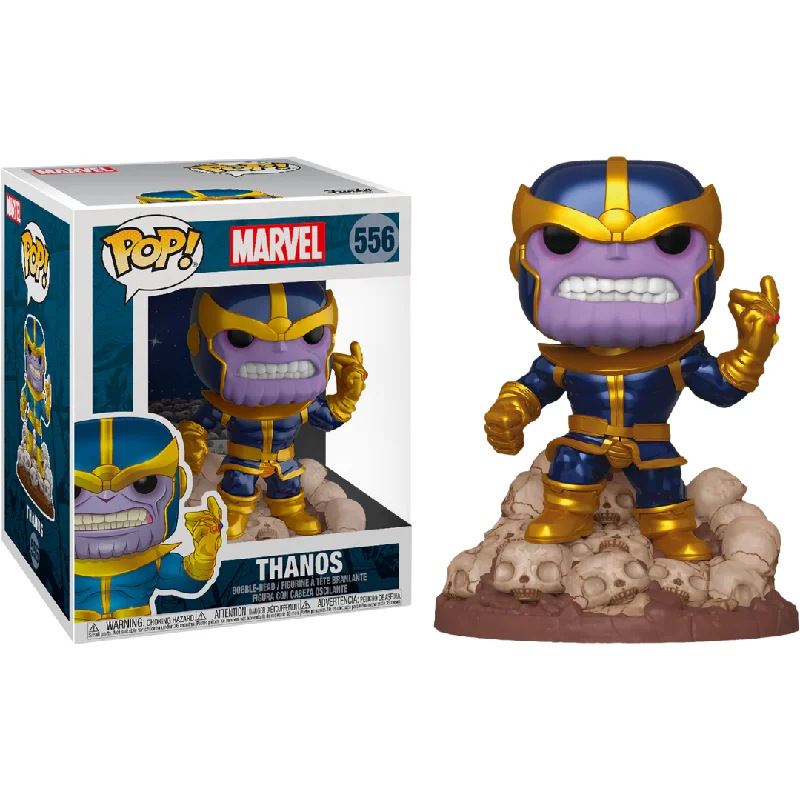 Funko Pop! The Infinity Gauntlet - Thanos Snap Metallic 6" Deluxe #556