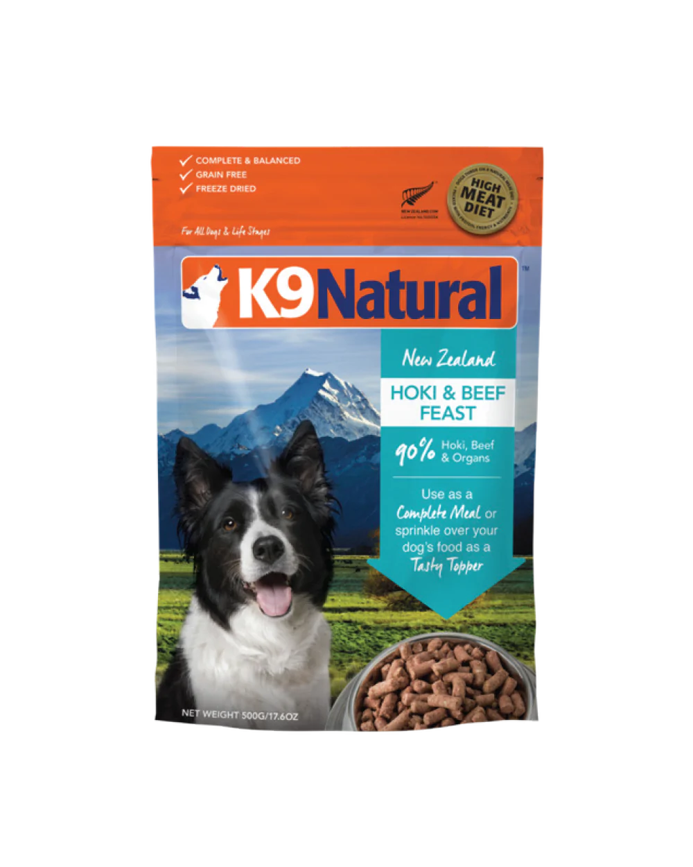 Dog Beef & Hoki Feast Freeze Dried Food