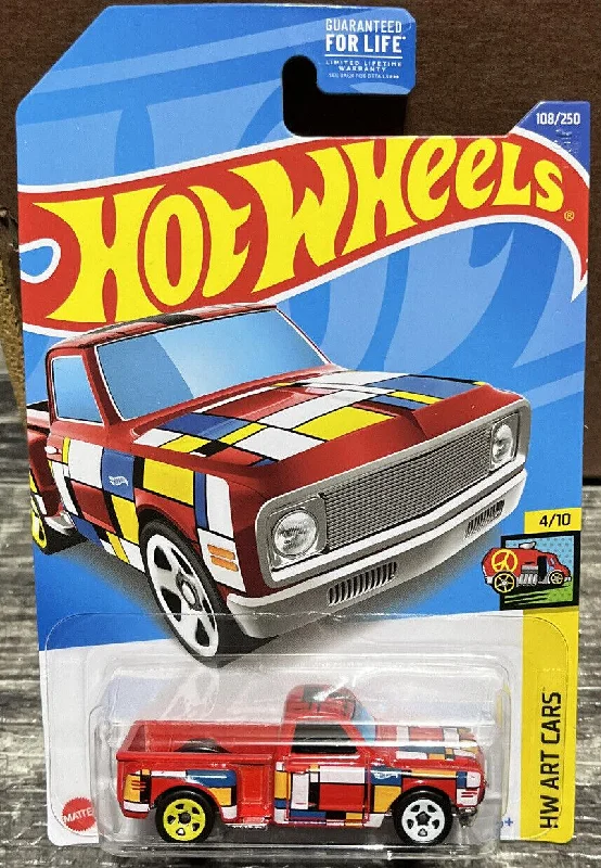 Hot Wheels ‘69 Chevy Pickup 108/250 HW Art Cars 4/10