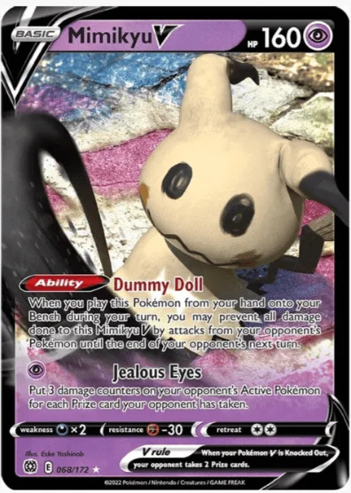 Mimikyu V - Brilliant Stars  #068/172