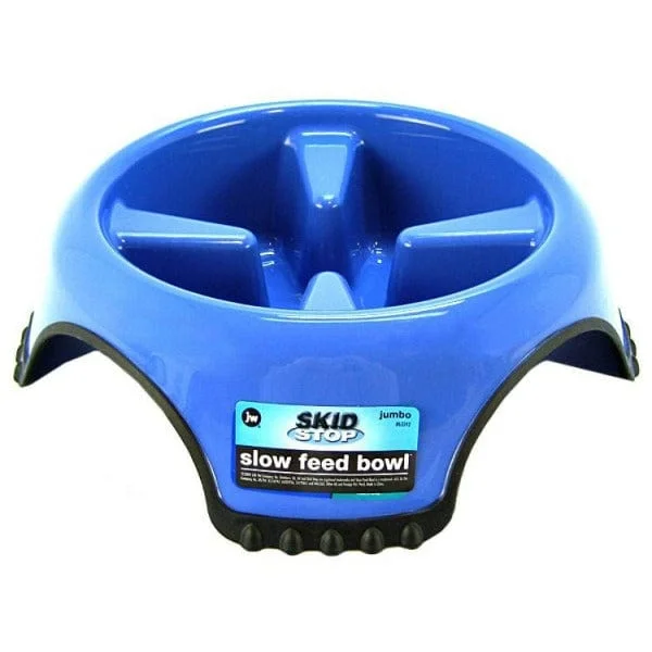 JW Pet Skidstop Slow Feed Bowl