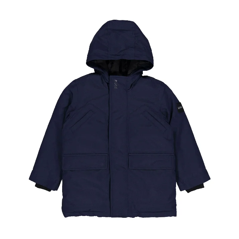 Hugo Boss Navy Parka Jacket