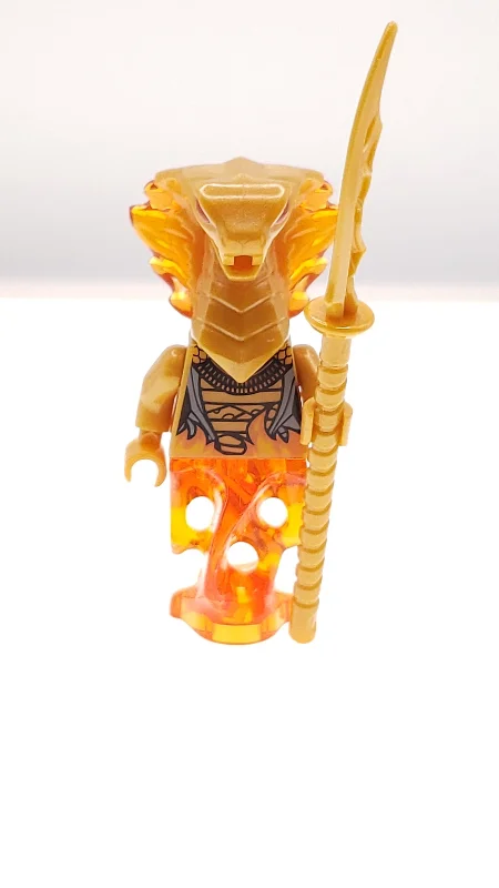 Custom Lego Compatible Ninjago Aspheera Golden Pyro Minifig