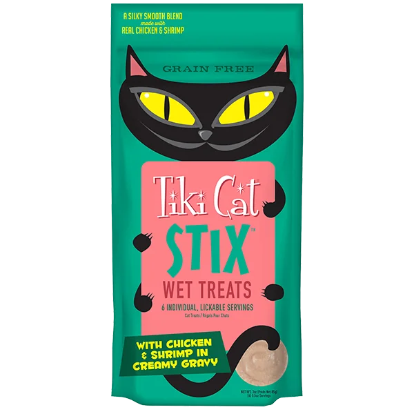 Tiki Cat® STIX™ Chicken & Shrimp Cat Treats