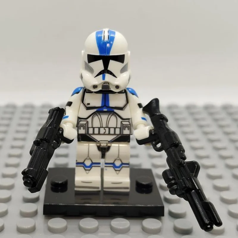 Custom Lego Compatible 501st Legion Clone Trooper Minifig