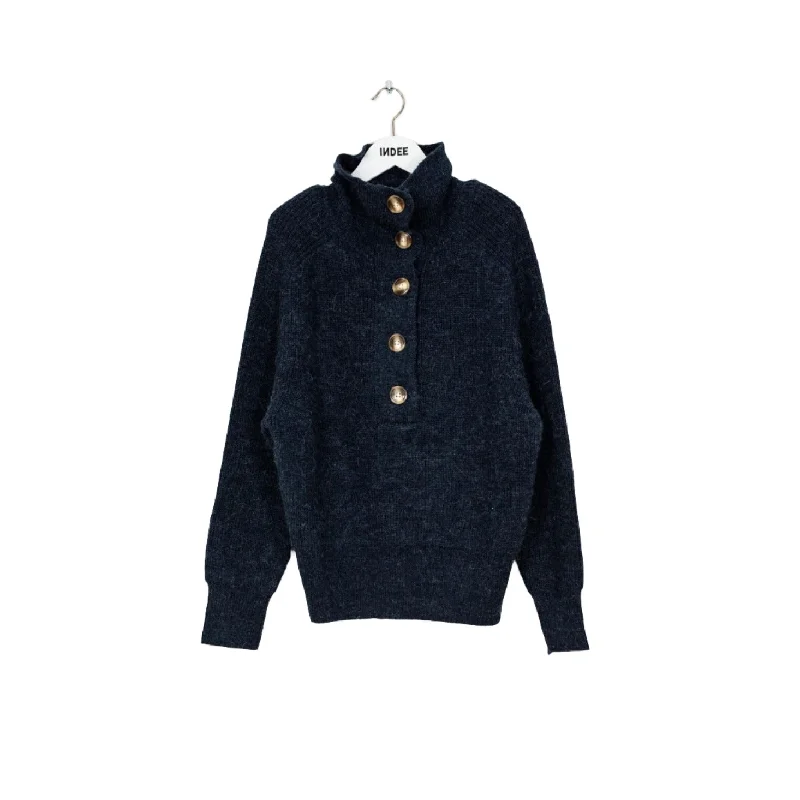 Indee Navy Knit Pullover