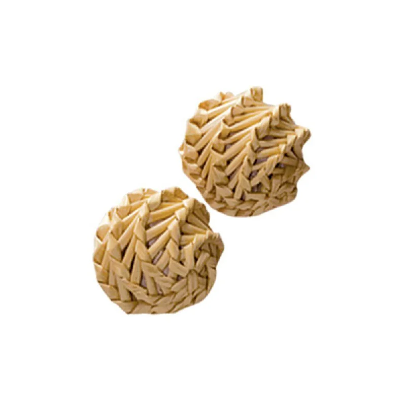 KONG Naturals Straw Balls 2-Pack Cat Toy (2 Balls)