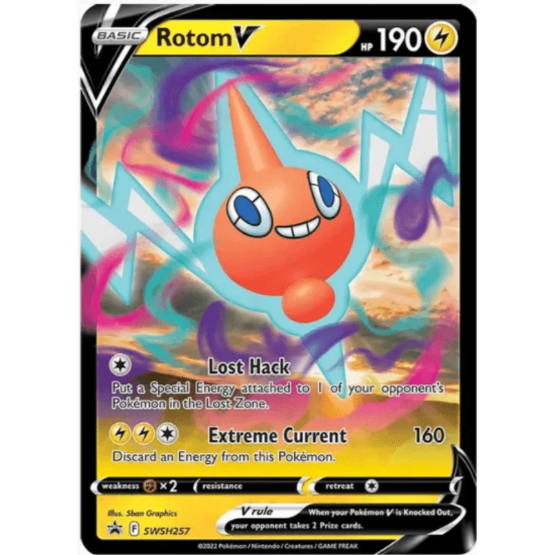 Rotom V - Sword & Shield Promo Cards #SWSH257