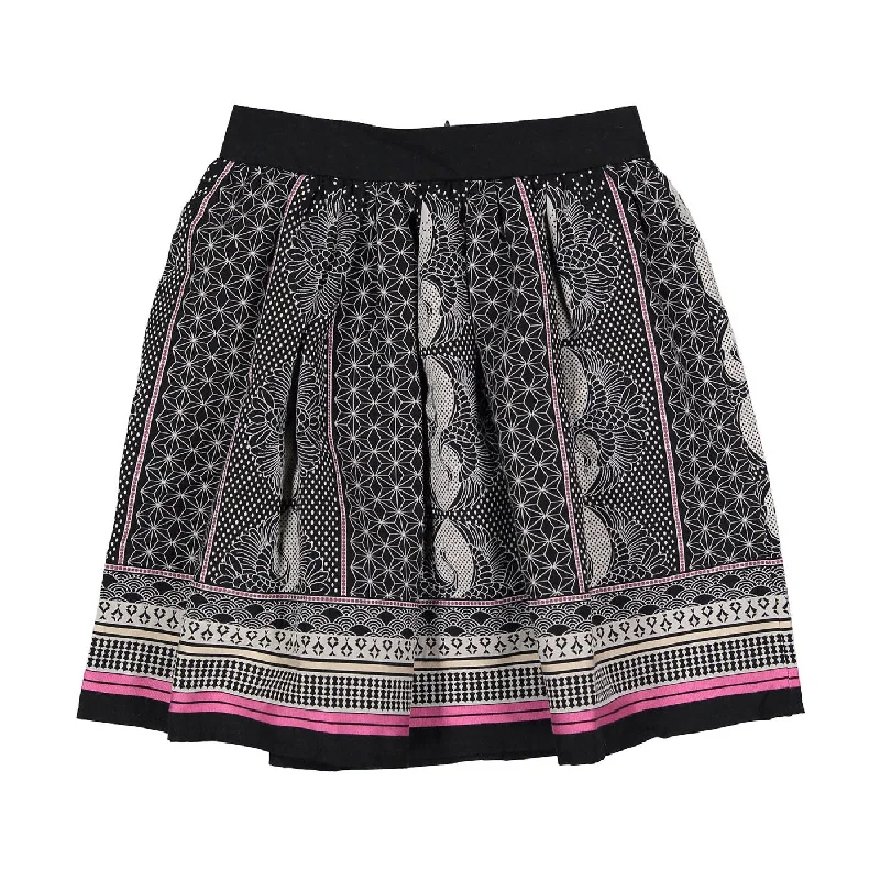 Olivia Rohde Black Detailed Skirt