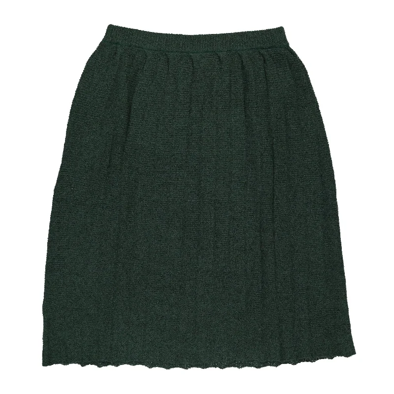 Morley Green Pleated Long Skirt