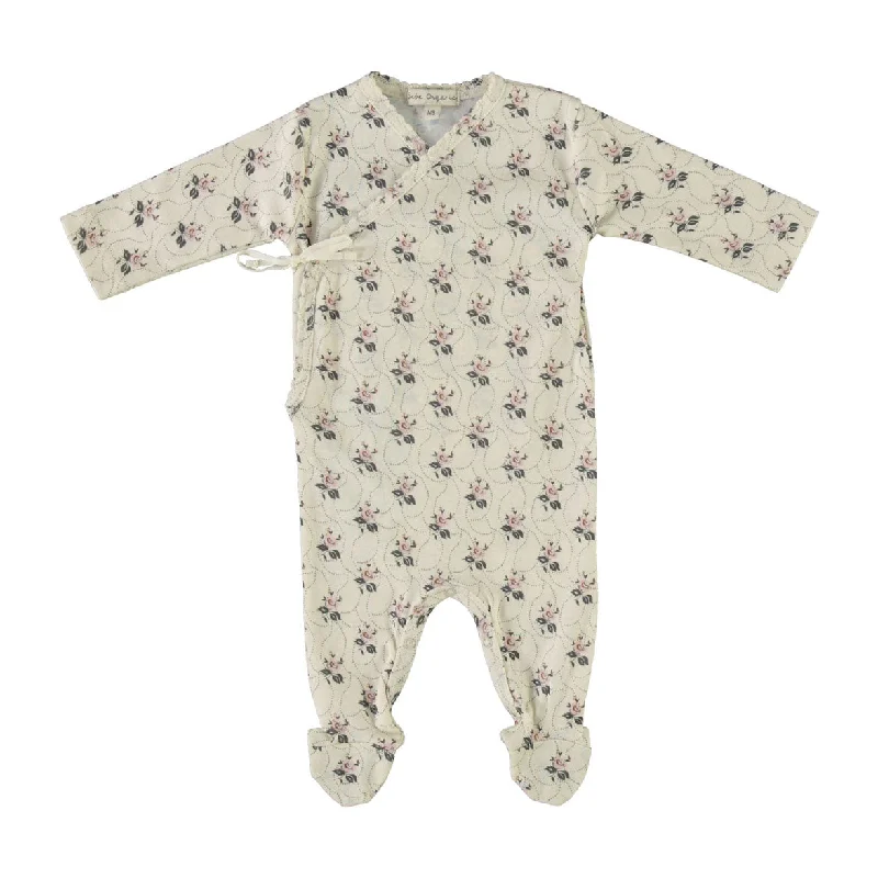 Bebe Organic Edelweiss Colette Wrap Overall