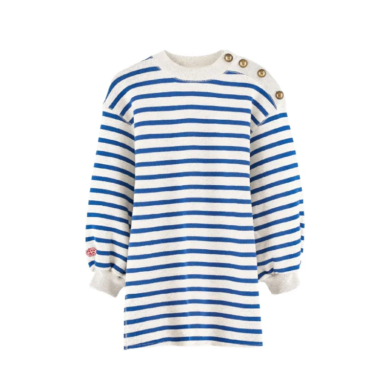 Bellerose Blue Striped Francy Dress