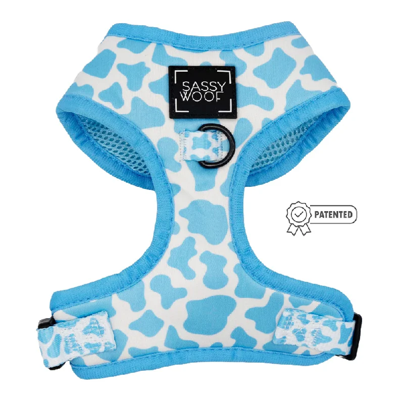 Dog Adjustable Harness - Blueberry Milk