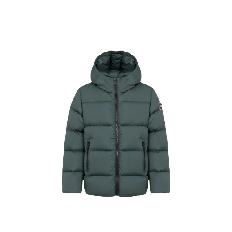 Colmar Green Hooded Puffer Jacket