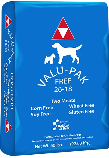 Specialty-Feeds VALU-PAK FREE 26-18 Dog Food (50 lb)