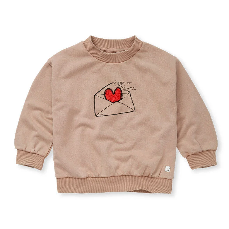 Sproet and Sprout Praline Letter To Home Sweatshirt