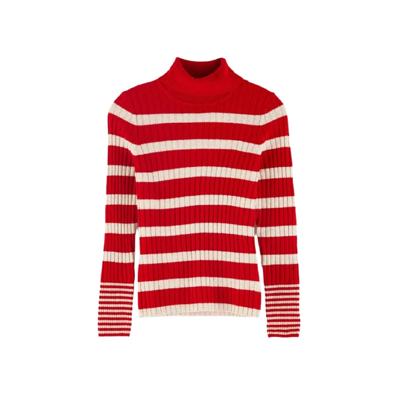 Bellerose Red Striped Ayre Pullover