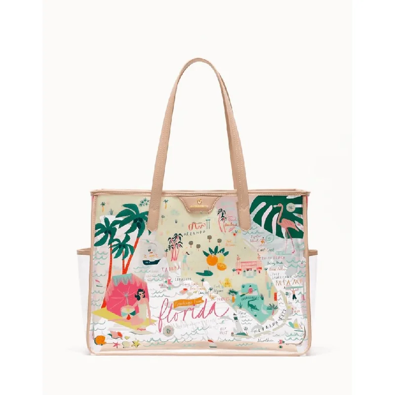 Spartina 449 : Clear Beach Tote Florida (W)