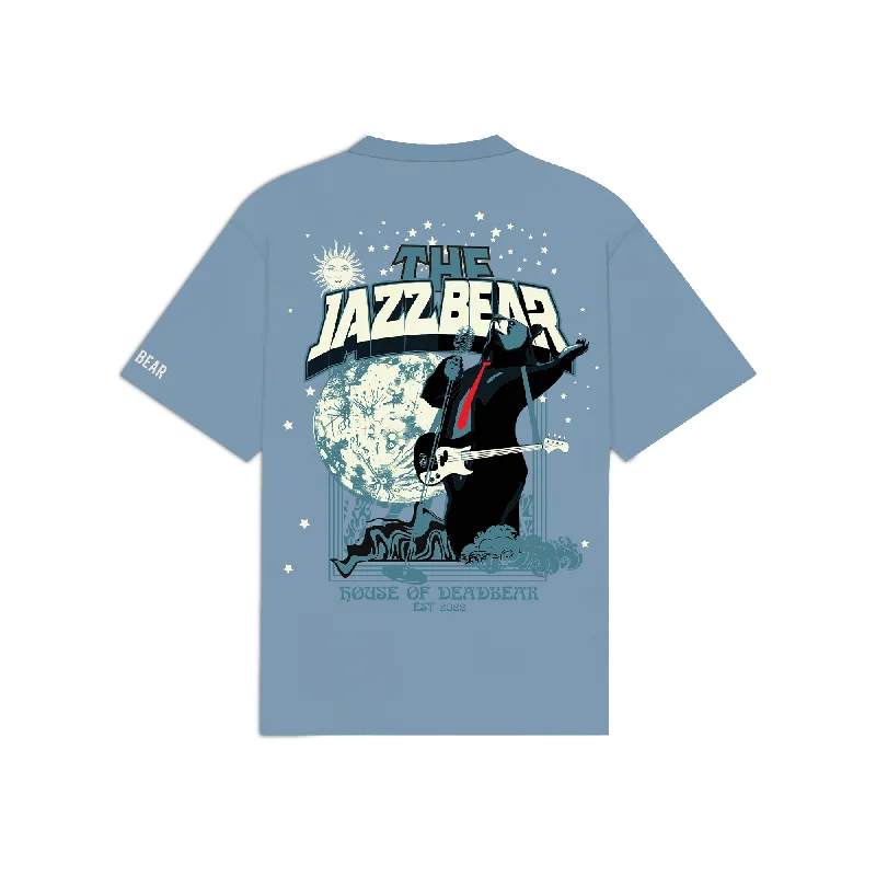 The Jazzbear Tee Blue