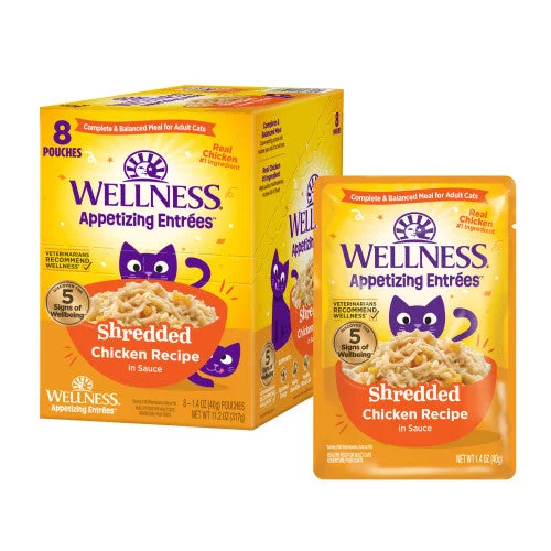 Wellness Appetizing Entrees Shredded Cat Food (1.4 oz)