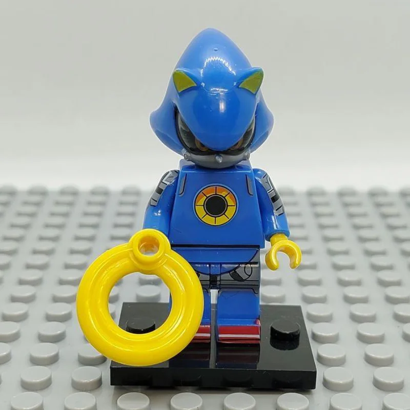 Custom Lego Compatible Metal Sonic Minifig