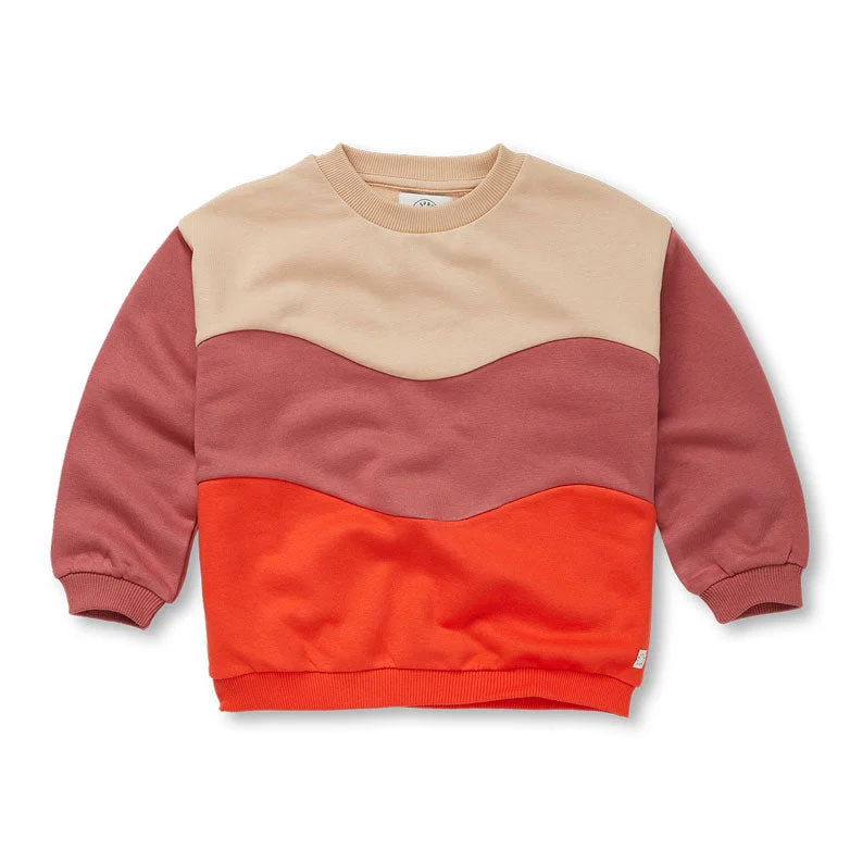 Sproet and Sprout Mauve Colorblock Sweatshirt