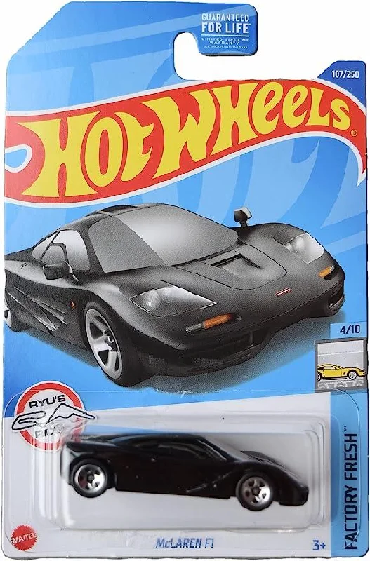 Hot Wheels McLaren F1, Factory Fresh 4/10 - Black