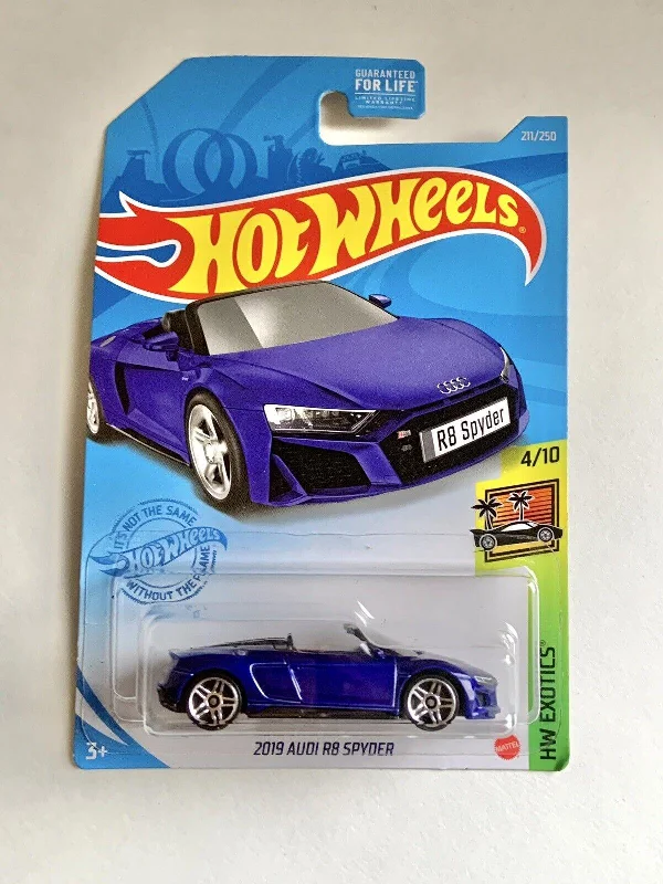 Hot Wheels 2019 AUDI R8 SPYDER #211/250 HW Exotics 4/10