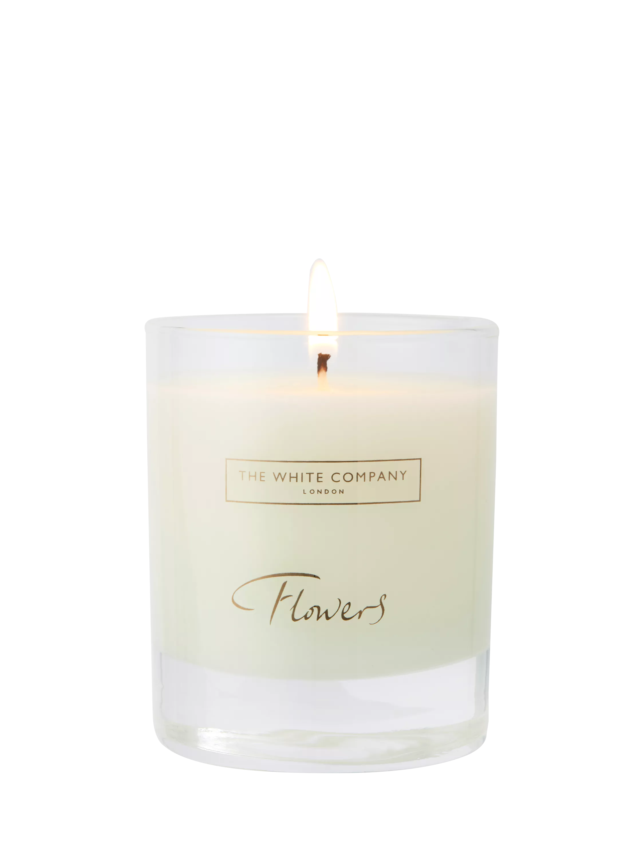 The White Company Flowers Scented Candle, 140g