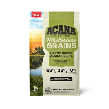 ACANA Wholesome Grains Large Breed Adult Recipe Dry Dog Food