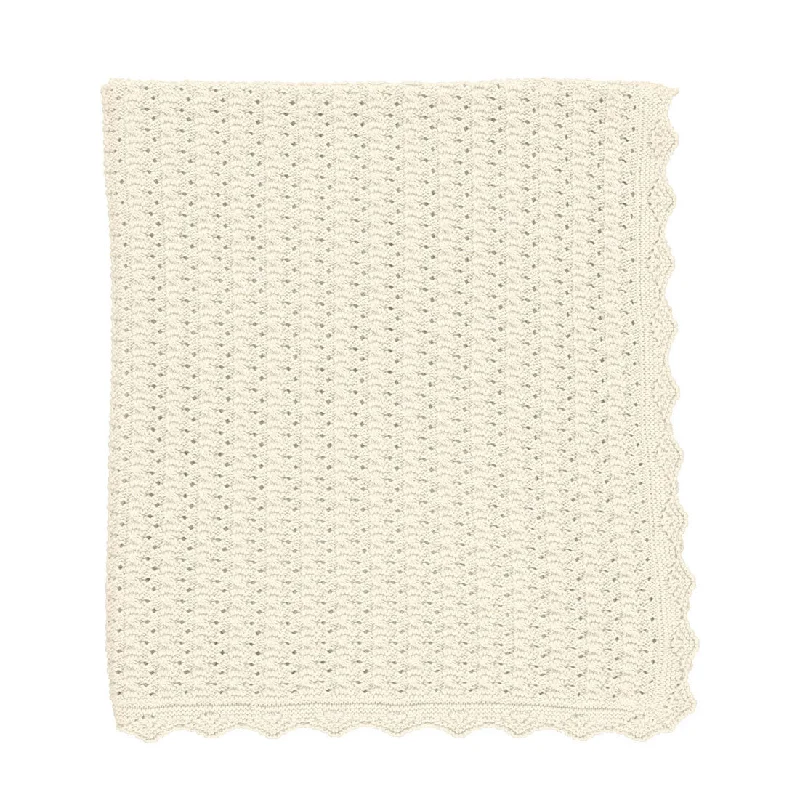 Bebe Organic Cream Silvia Blanket